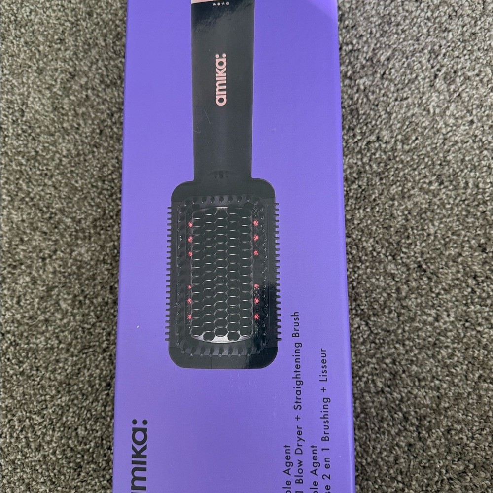 Amika Double Agent 2 in 1 Blow drying + Straightening Brush
